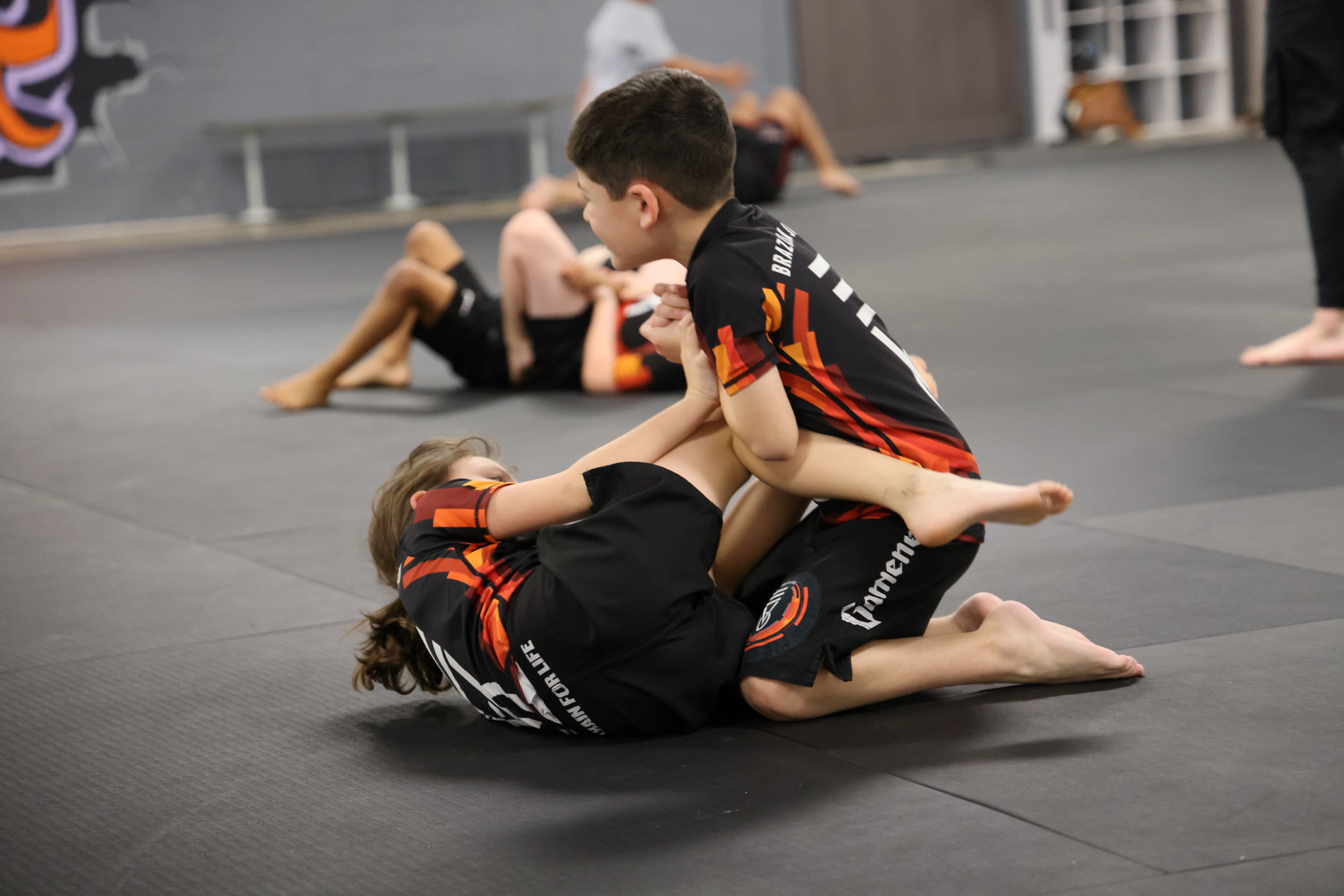 Ages 8-12 BJJ training
