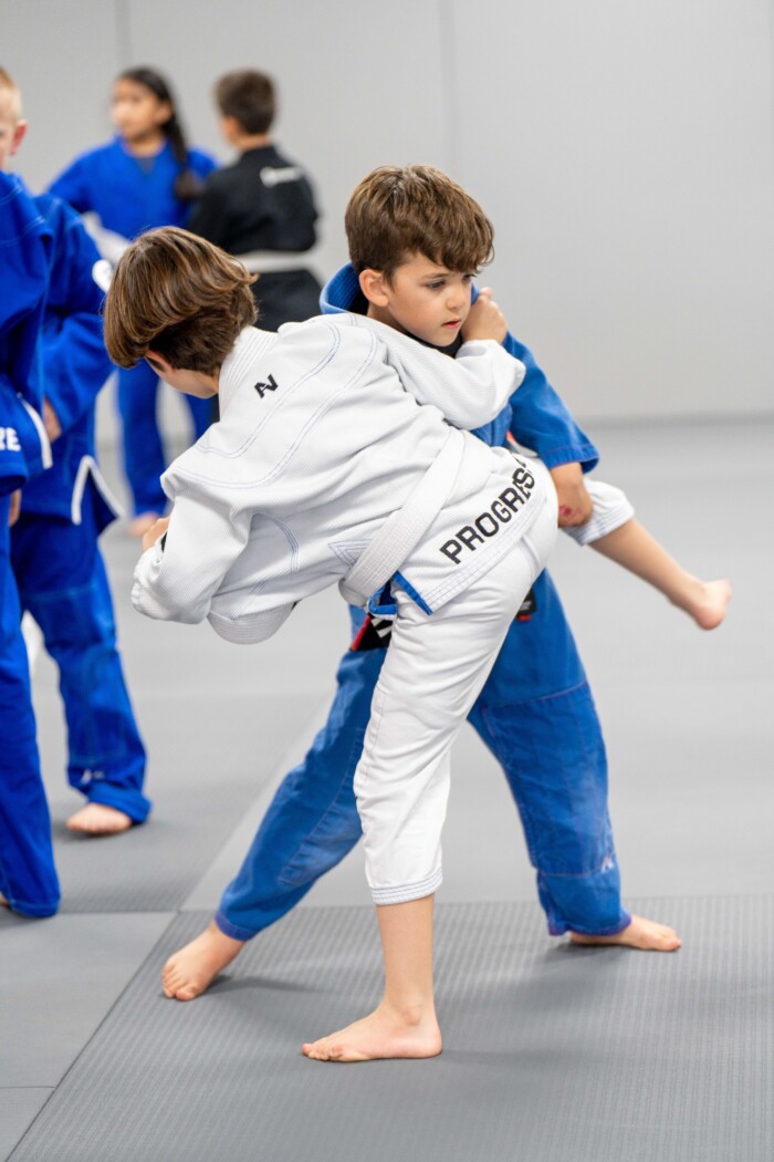 Takedowns technique demonstration